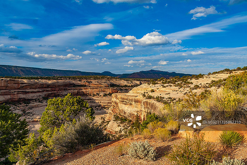 美国天然桥国家纪念碑的风景图片素材
