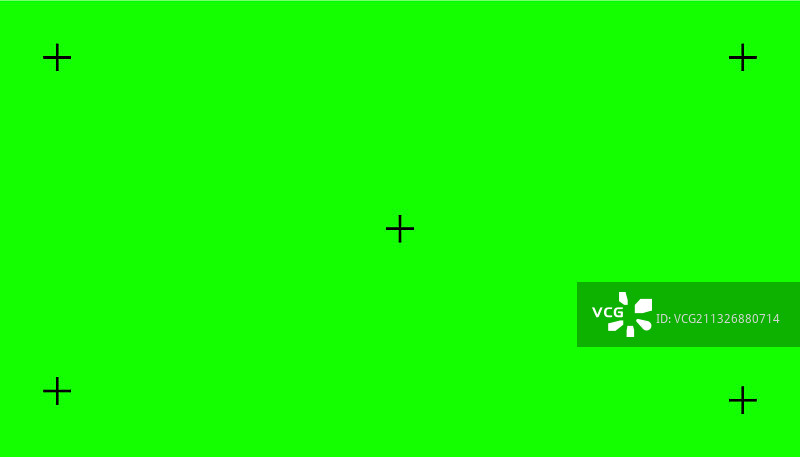 带有运动效果的色度键绿色空白背景图片素材