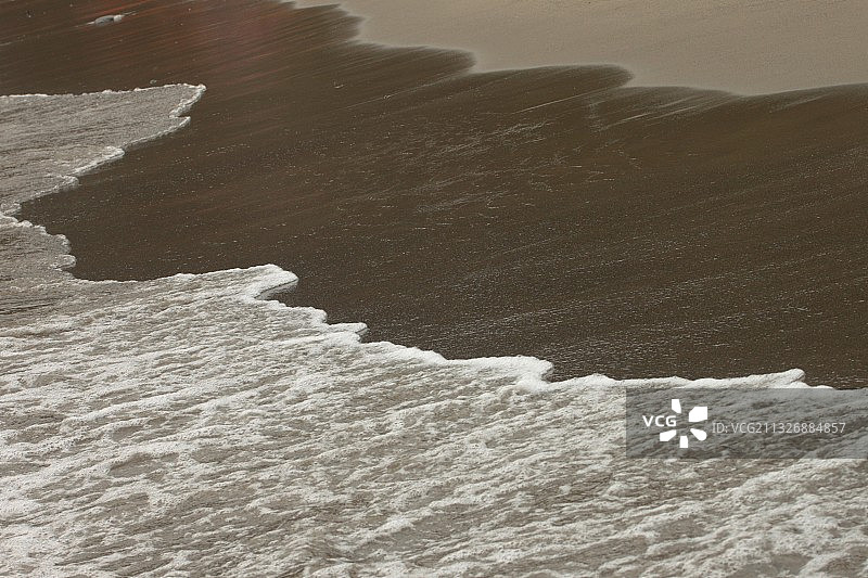 海岸的高角度视图图片素材