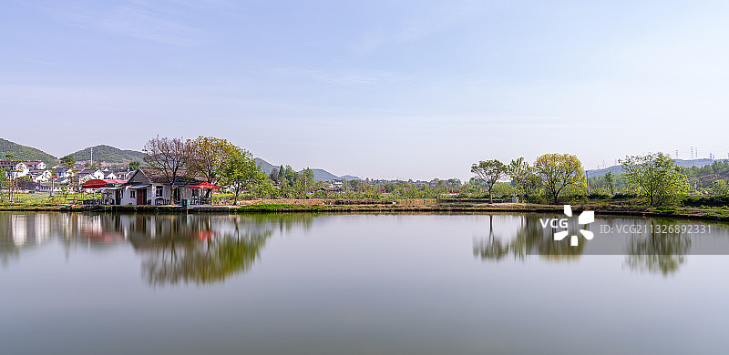佘村水库 南京图片素材