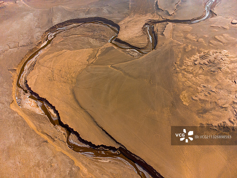 伊朗克尔曼省的陆地高角度景观图片素材