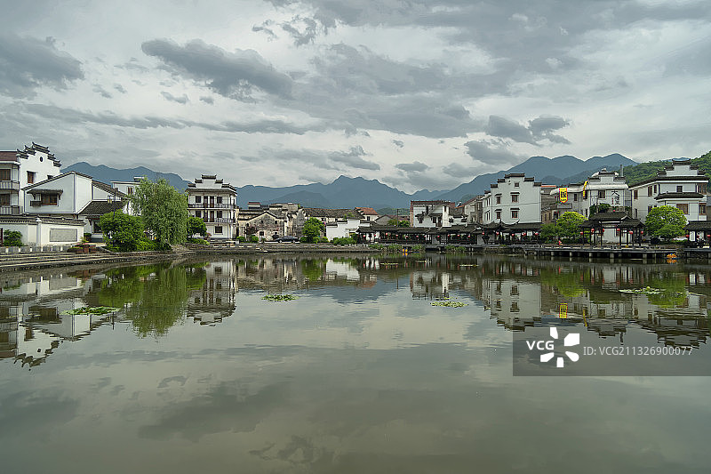 荻浦村 杭州图片素材