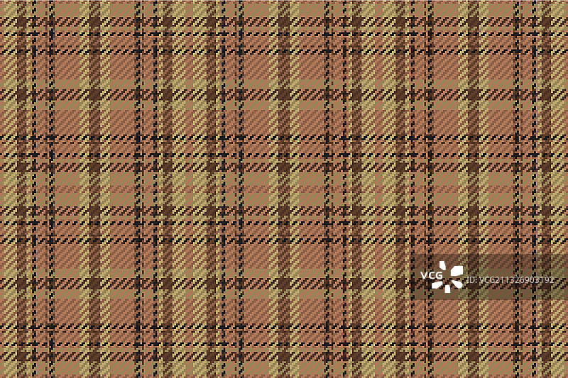 无缝图案苏格兰格子呢格子图片素材