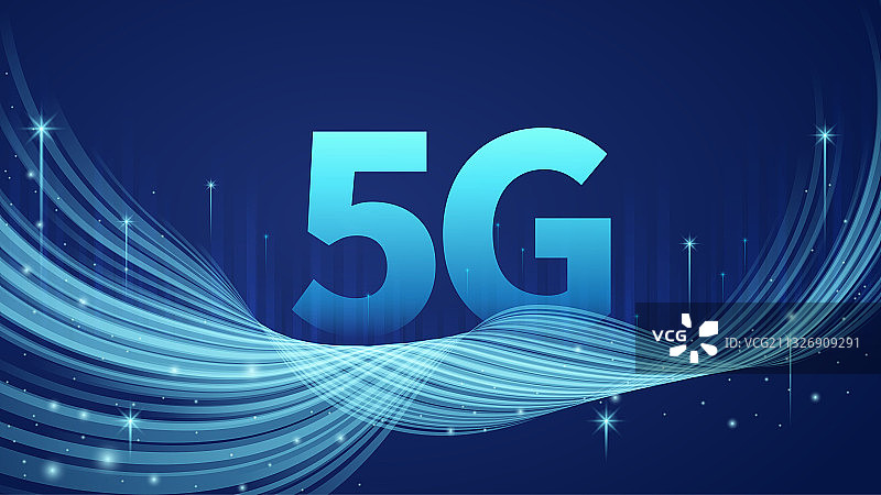 5G科技背景矢量图片素材