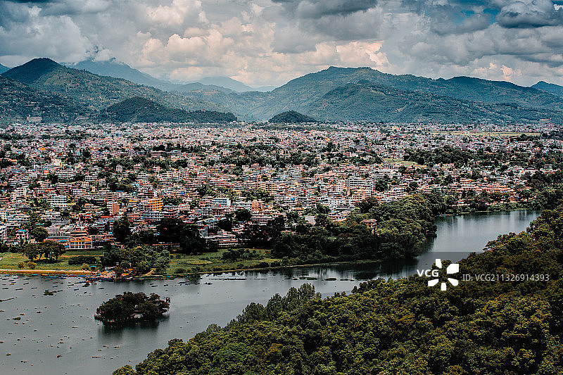 Pokhara, Nepal图片素材