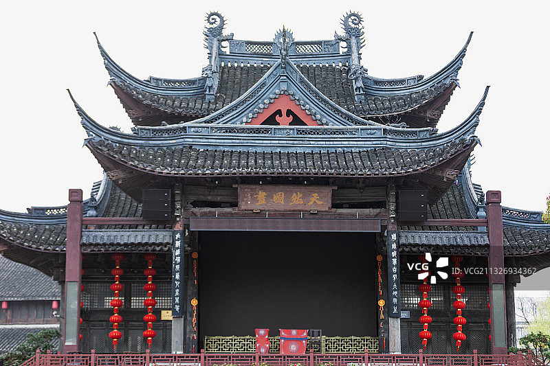 绍兴鲁镇图片素材