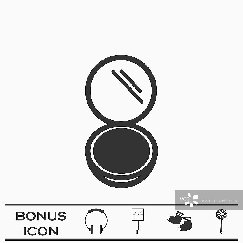 粉末图标（扁平风格）图片素材