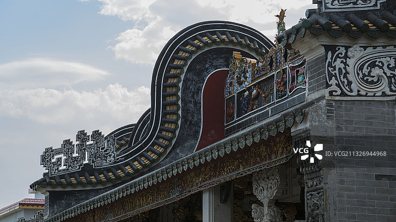 广东岭南建筑图片素材