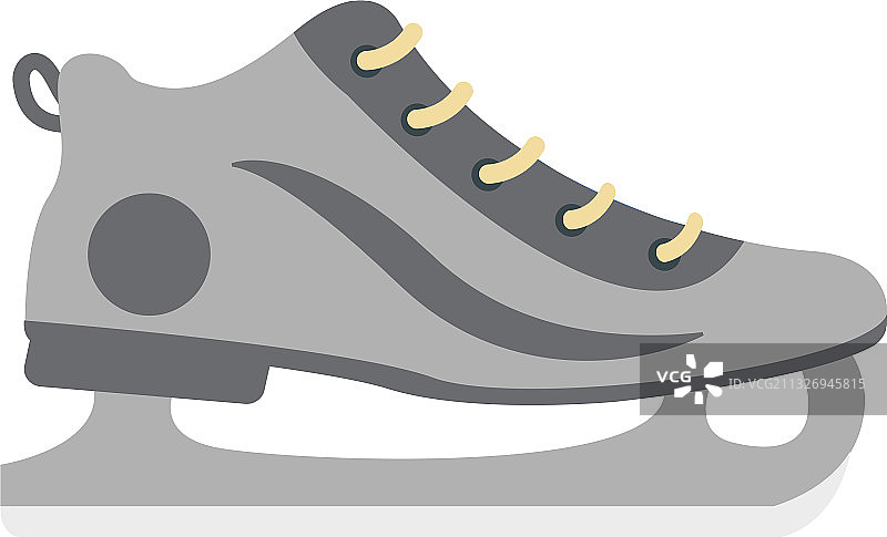 溜冰鞋图标设计模板图片素材