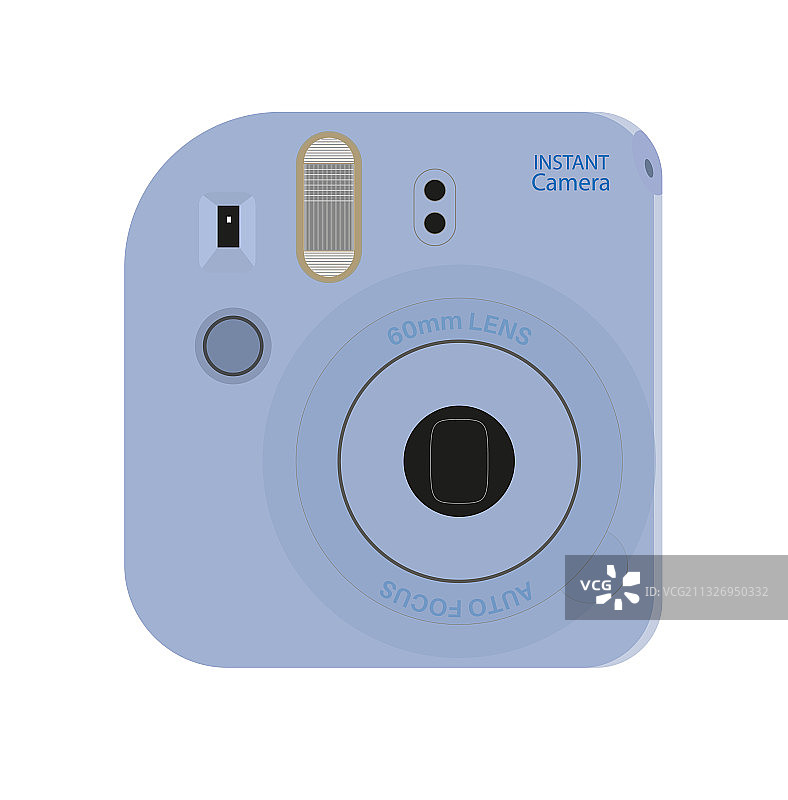 instax蓝色快照相机图片素材