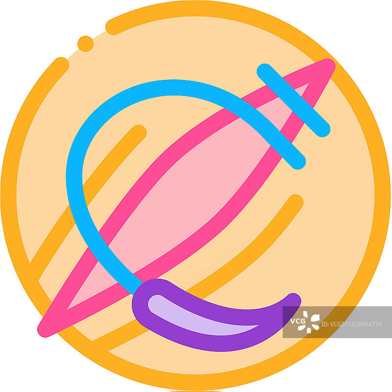 分娩创伤期间的眼泪彩色图标图片素材