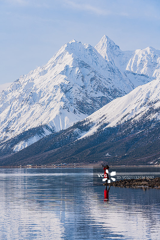 西藏然乌湖12图片素材