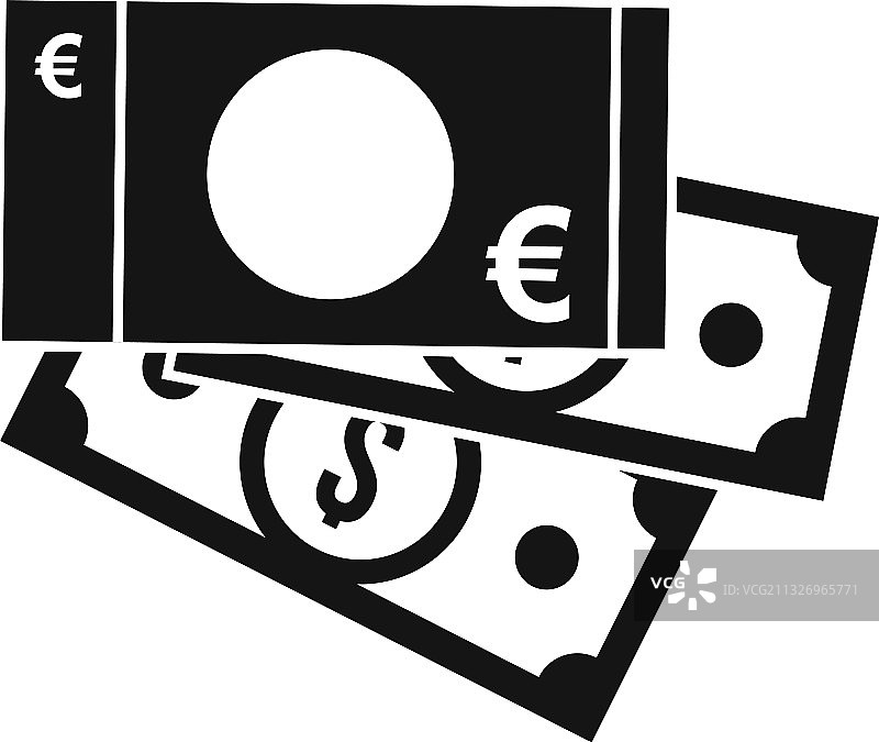 金钱贿赂简约图标图片素材