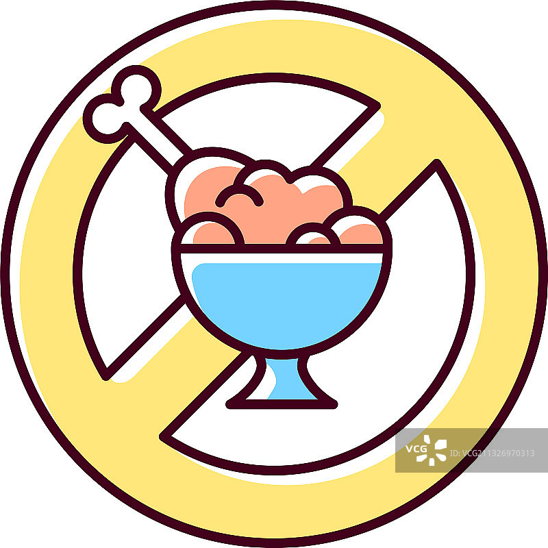 禁食RGB颜色图标图片素材