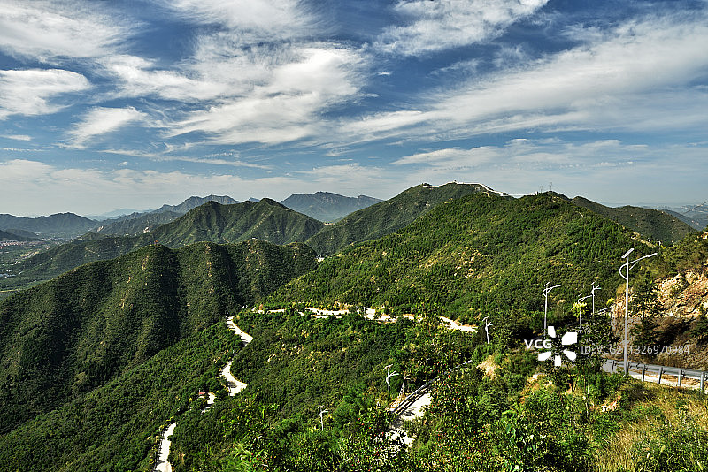 河北省石家庄市鹿泉区西山森林公园图片素材