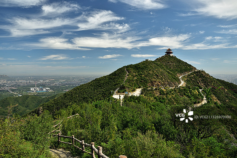 河北省石家庄市鹿泉区西山森林公园图片素材