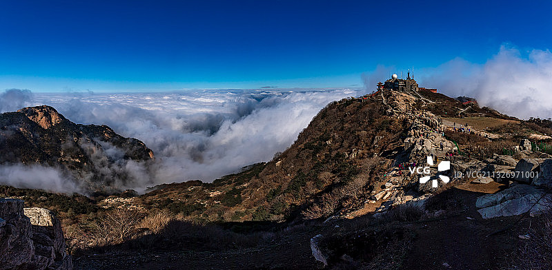 中华泰山四大奇观---云海图片素材