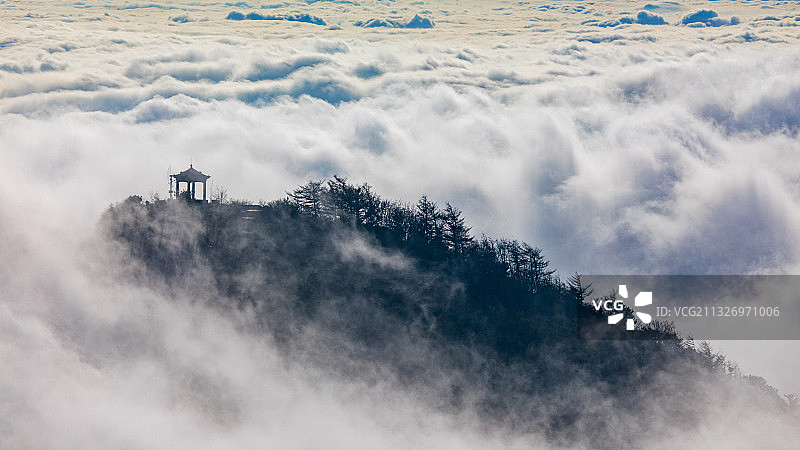 中华泰山四大奇观---云海图片素材