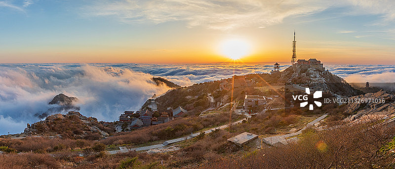 中华泰山四大奇观---云海图片素材