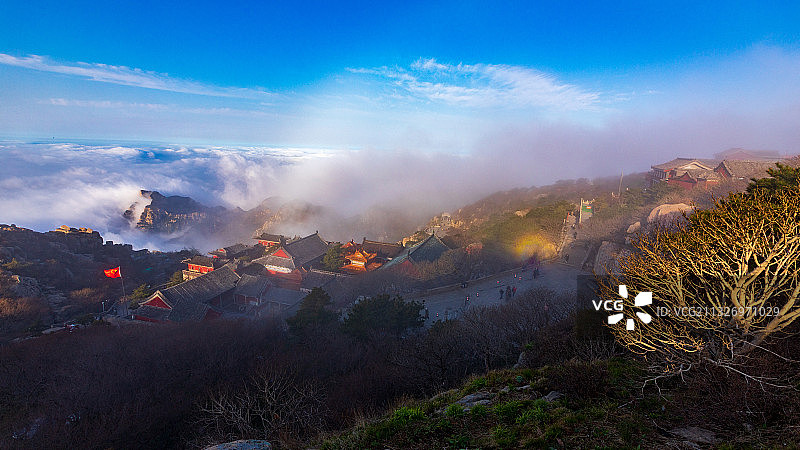 中华泰山四大奇观---云海图片素材