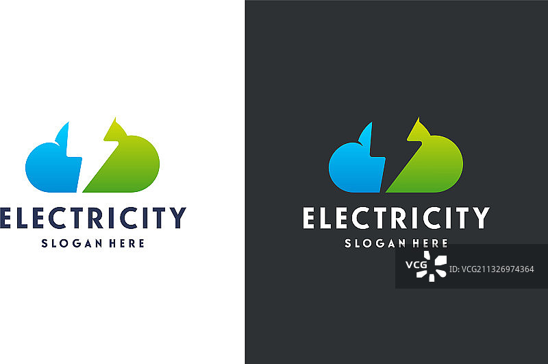 风暴云Logo设计理念图片素材