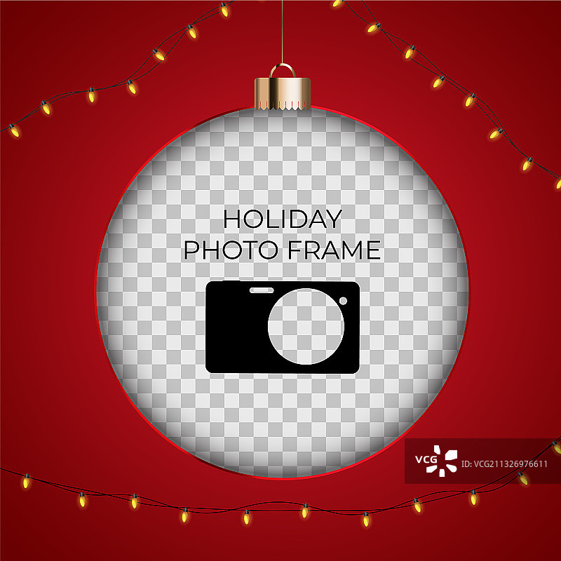 圣诞节节日相框模板图片素材