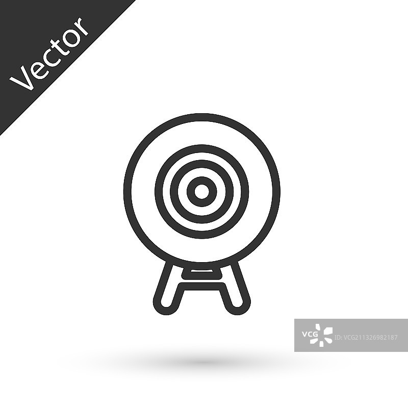 白色背景上的灰色线条运动图标图片素材