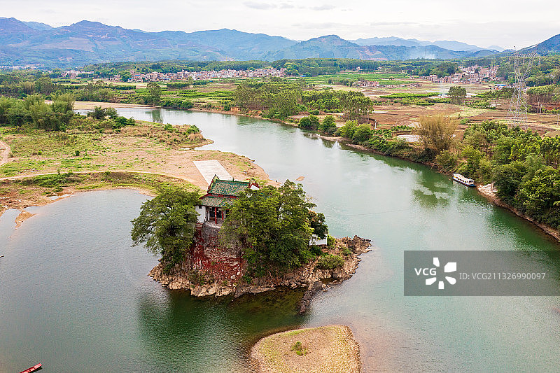 广西贺州贺江浮山风景区图片素材