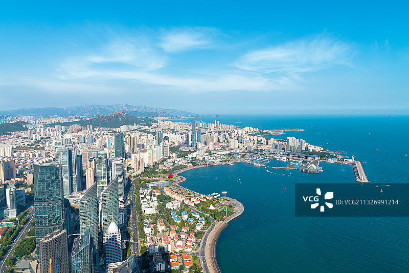 青岛城市风光图片素材
