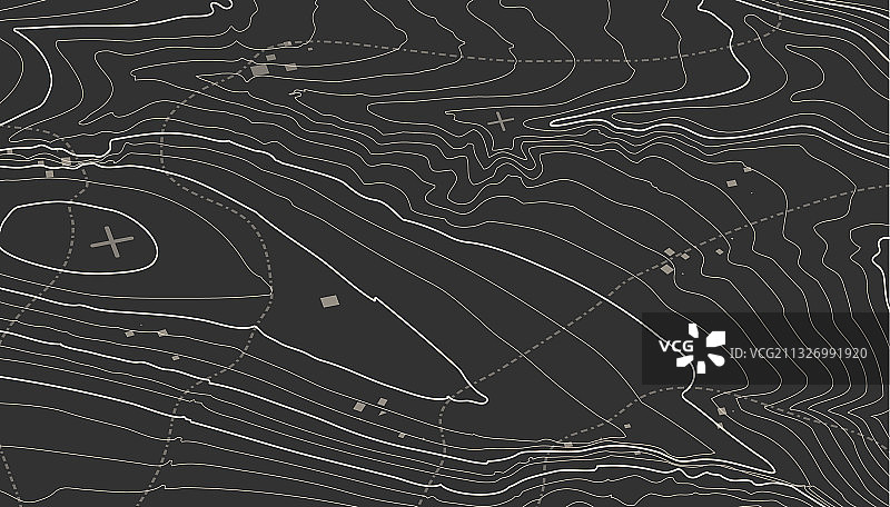 灰色等高线，地形，地理图片素材
