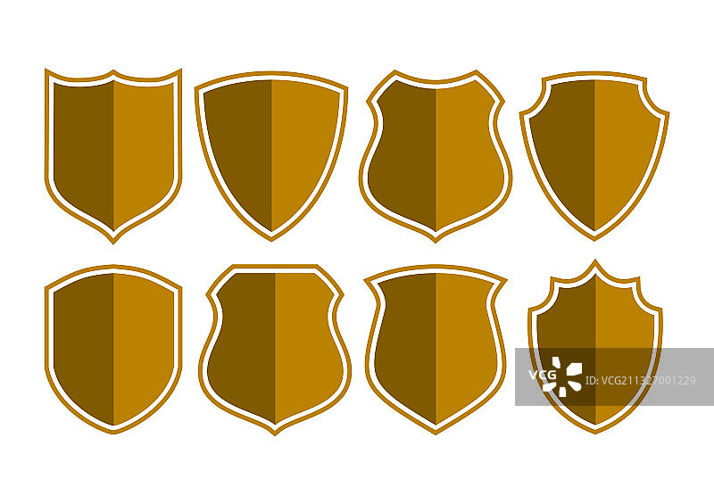 金色盾牌图片素材