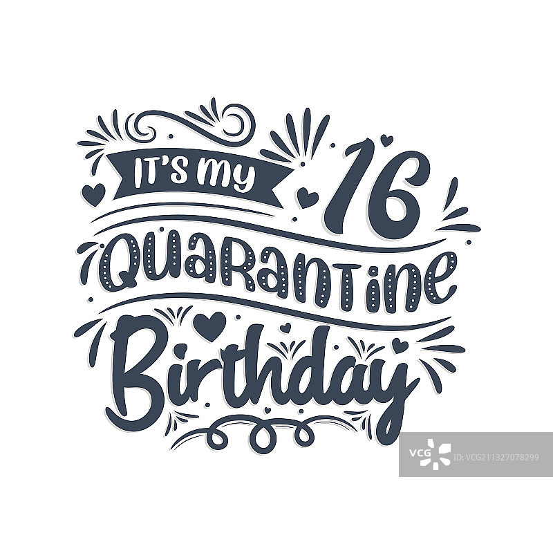 我的16岁隔离生日图片素材