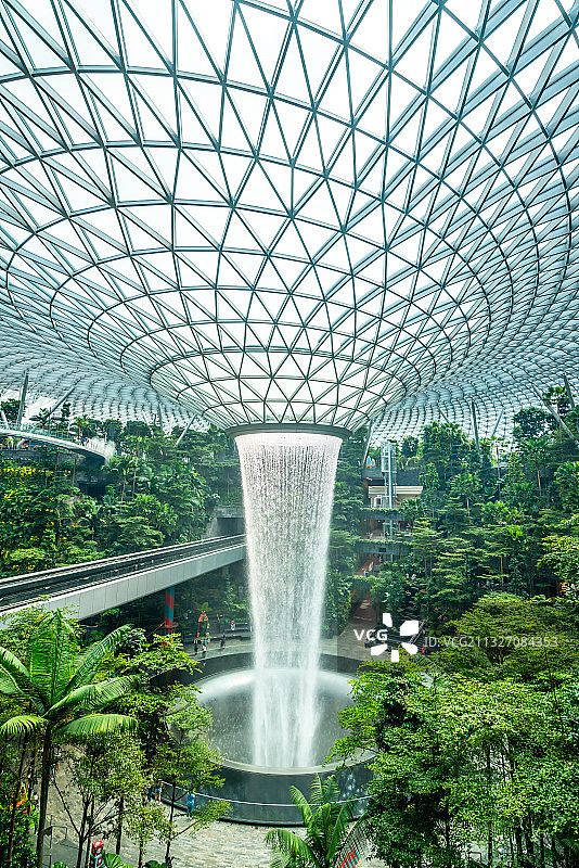 新加坡樟宜机场星耀樟宜景点图片素材