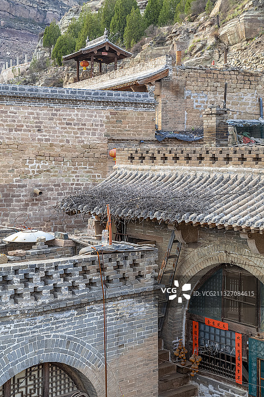 碛口古镇西湾村图片素材