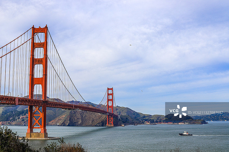 旧金山金门大桥图片素材