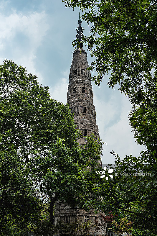 杭州西湖保俶塔图片素材