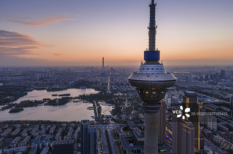 天塔-天津图片素材
