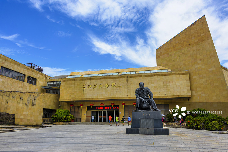 中国广东省梅州市叶剑英纪念馆图片素材