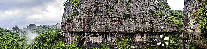 中国广东省梅州市平远县五指石全景风光图片素材
