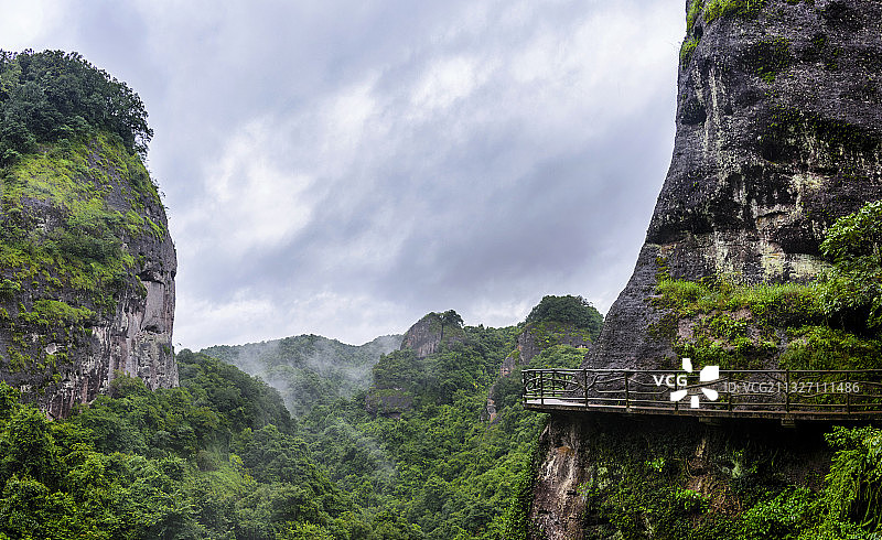 中国广东省梅州市平远县五指石图片素材