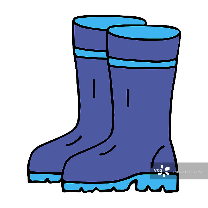 橡胶靴图片素材