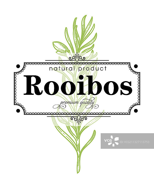 博士茶优质产品复古标签图片素材