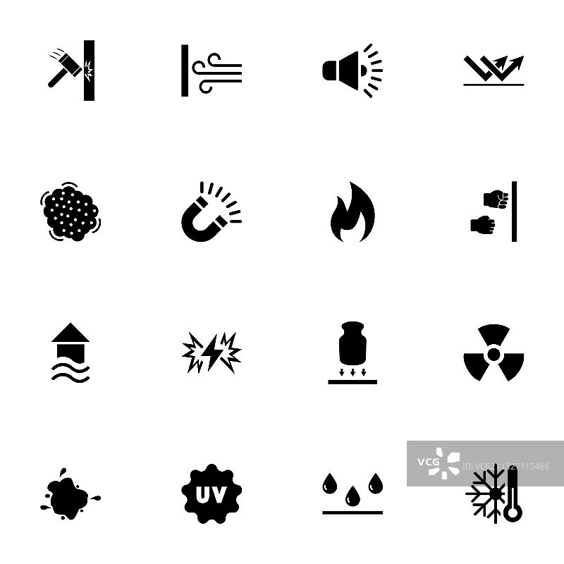 可调整大小的影响力图标图片素材