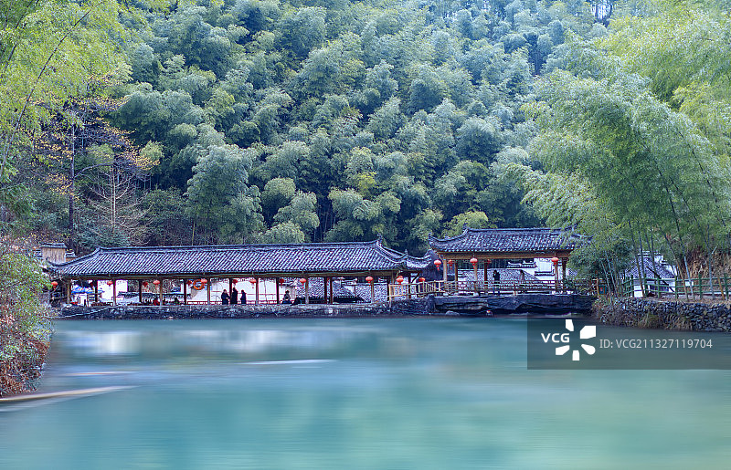 木坑竹海。图片素材