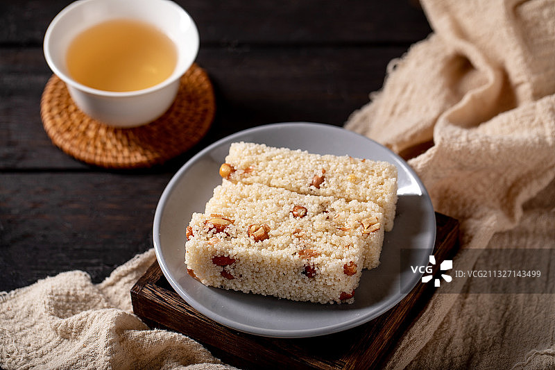 中国重庆地方特色美食小吃江津米花糖图片素材