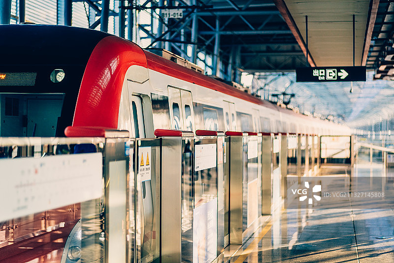 宁波轨道交通二号线清水浦地铁站图片素材