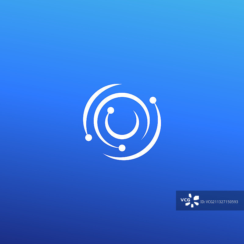 飓风漩涡标志概念孤立图标图片素材