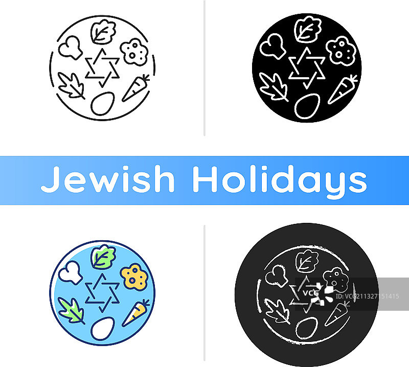 逾越节餐盘图标图片素材