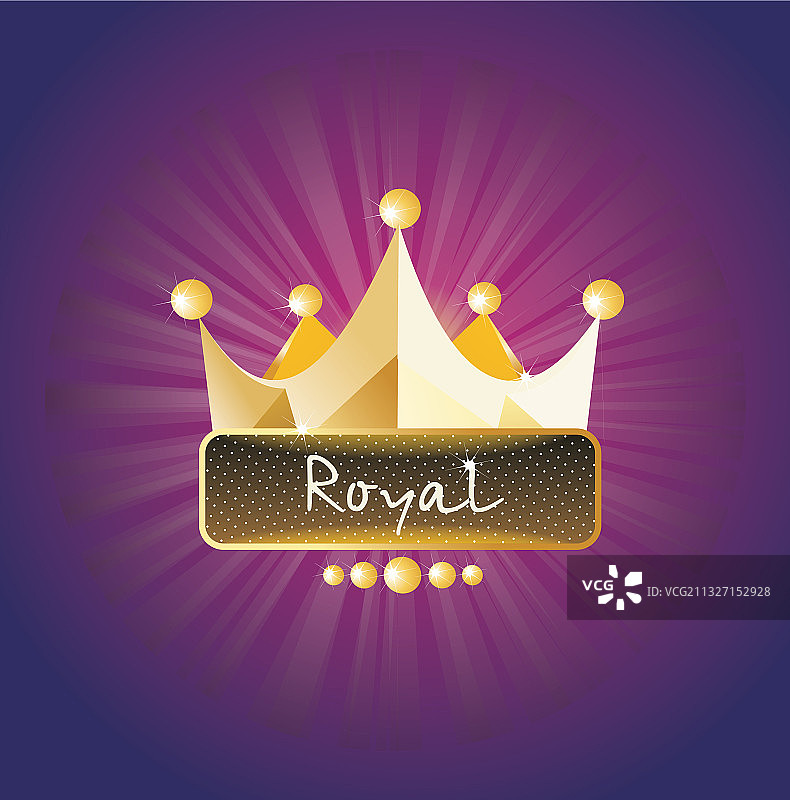 带皇冠的金色在线赌场招牌设计图片素材