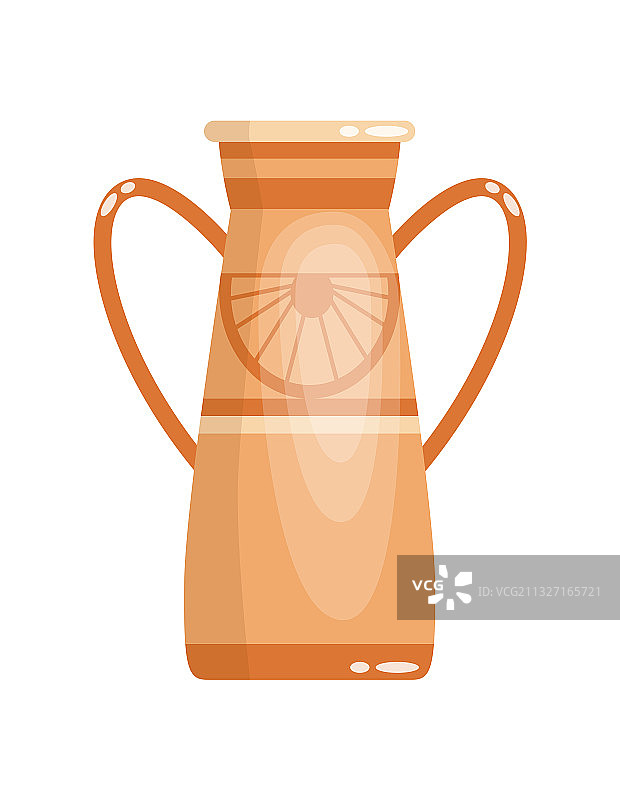 古希腊风格花瓶样机图片素材